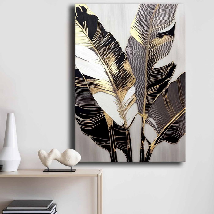Wallity Cuadro Decorativo sobre Lienzo Multicolor 70 x 100 cm